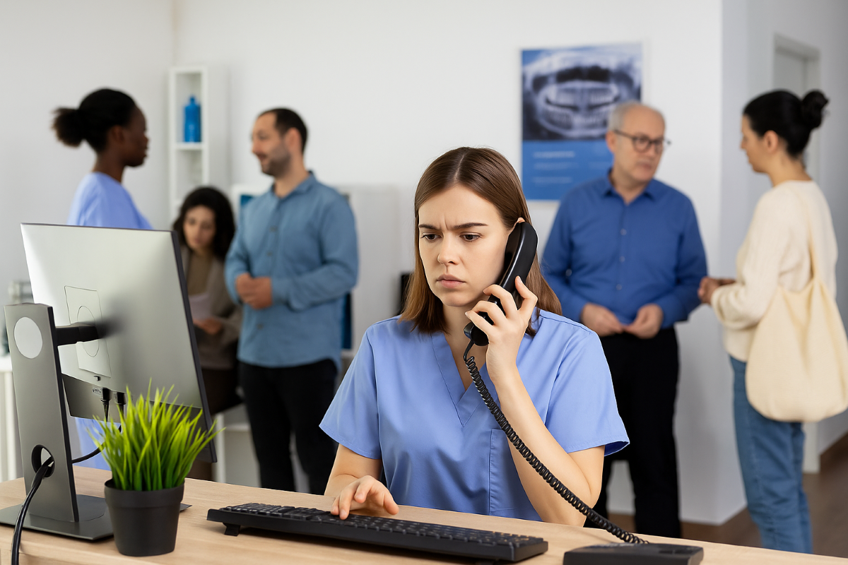 AI Receptionist for Dentists: A Smarter Front Desk with HIPAA Compliance